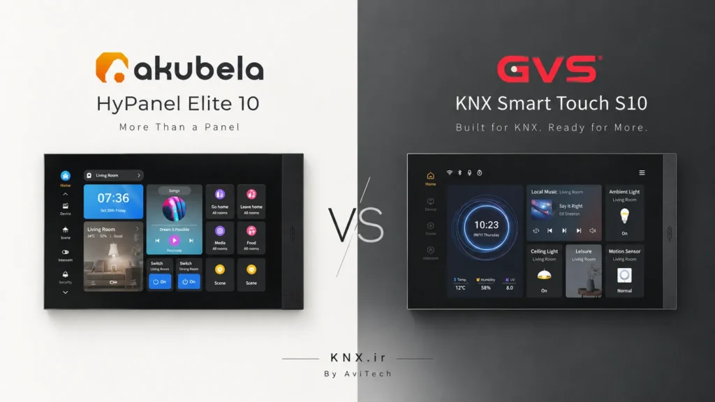 مقایسه تاچ پنل GVS با Akubela